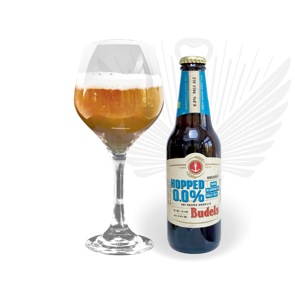 Dégustation de la Budels Hopped 0.0 bio