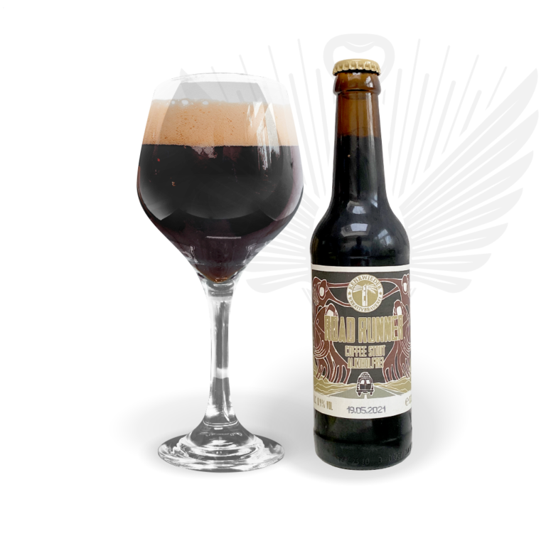 Dégustation dela Road Runner Coffee Stout Alkoholfrei